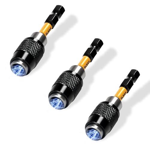 ELEAD 3-Piece Quick Change Bit Holder, 1/4