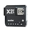 Godox X2T X2T-S Flash Trigger for Sony, with 2.4G TTL HSS 1/8000s Group Function LCD Control Panel Firmware Update, GODOX X2 X2TS X2T S Wireless Flash Trigger Transmitter for Sony Camera