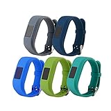 RuenTech Compatible for Garmin vivofit jr and vivofit jr 2 Replacement Band (Kid's Bands) Colorful Adjustable Wristbands with Secure Watch-Style Clasp Strap for Vivofit JR (Boy's colors)