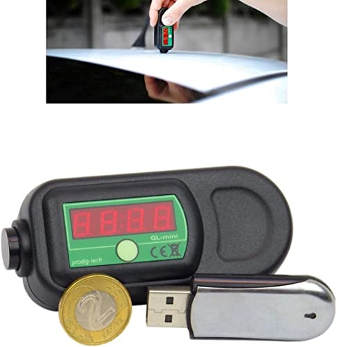 Medidor de espesor de pintura para coche, pantalla de chapa de acero, acero galvanizado y láminas de aluminio, fabricado en EuRoPe Cover