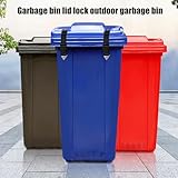 Zoom IMG-1 serratura per della spazzatura fascia