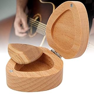 Support de médiators de guitare en bois, support de médiators de guitare en bois conteneur boîte de rangement de… - Les Beatles, Paul McCartney, John Lennon, RIngo Starr, George Harrison Support de médiators de guitare en bois, support de médiators de guitare en bois conteneur boîte de rangement de… – Image 2