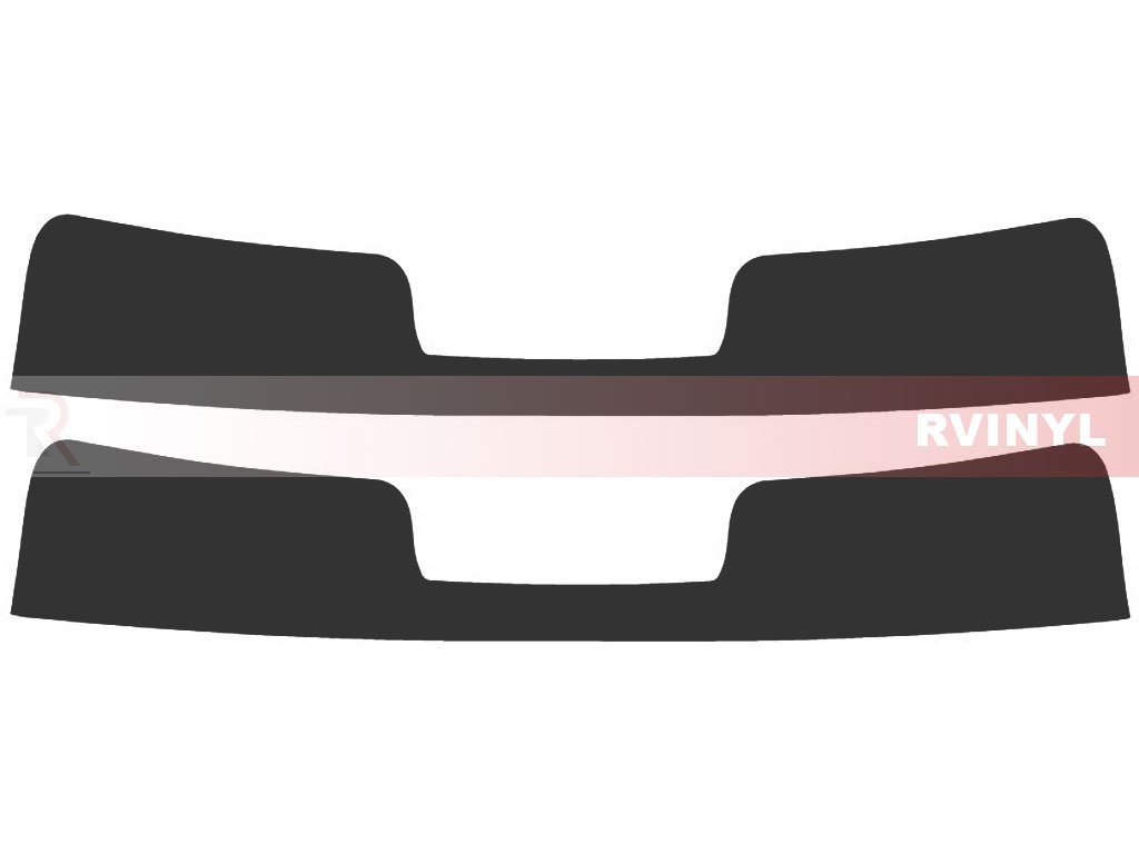 Rvinyl Window Tint Kit Compatible with Toyota Sienna 2004-2010 - Windshield Strip Visor - 20%