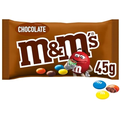 Mars M und M Schokolinsen in knuspriger Zuckerhülle 45g 24er Pack