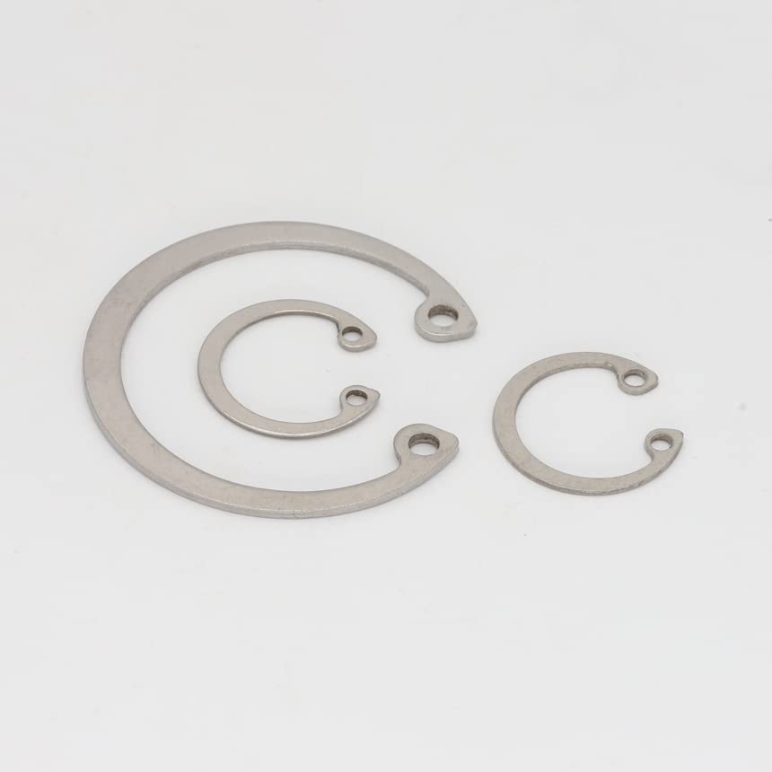 Generic M28 M36 304 Stainless Steel 304SS DIN472 Spring Washer C Type Snap Retaining Ring for OD 28mm 36mm Internal Bore Shaft Circlip - (Inner Diameter: 10Pcs M36)