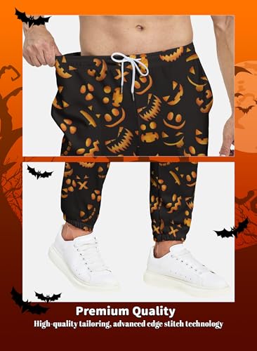 Men's Jogger Pants Sweatpants Funny Jogger Workout Track Pants with Pockets Running Athletic Pants4