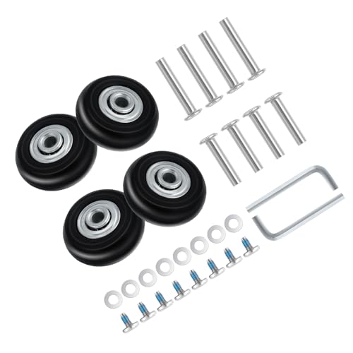 [ERINGOGO] �X�[�c�P�[�X�p�z�C�[�������Z�b�g ��]�L���X�^�[�ϖ��Ր��C���L�b�g ���s�p�ו��p�~���[�g�z�C�[������ �v�����t���Ή� 1Set