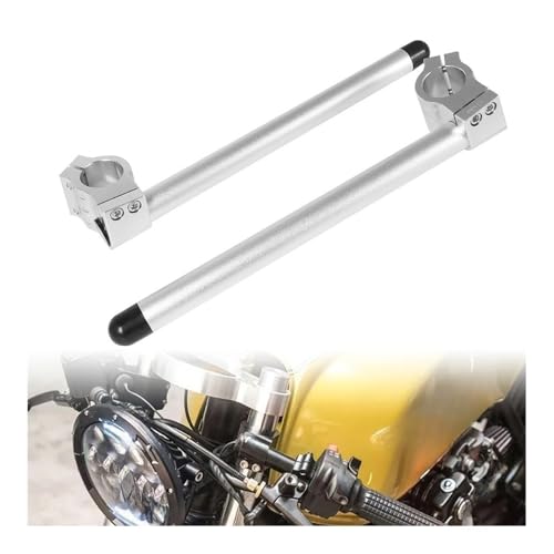 Elevador de manillar universal que mejora la postura en moto con abrazadera de 22 mm 3
