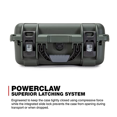 Nanuk 915 Waterproof Hard Case With Padded Dividers - Olive #TOP3