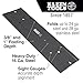 Klein Tools 86532 Metal Folding Tool for Duct Bending 18 x 3-Inch Folds Up to 24 ga CRSM and 28 ga Stainless