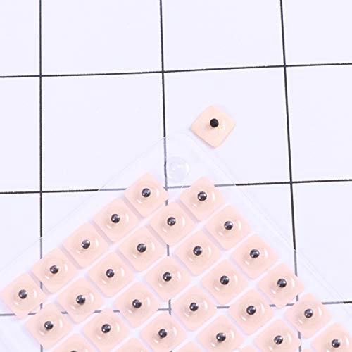 ROSENICE 600 Count Acupuncture Ear Seeds Disposable Ear Press Seeds Multi-Condition Acupressure Kit (10 Sheets) - Image 3