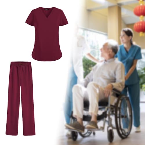 Ensemble de vêtements de soins infirmiers en polyester durable - 6