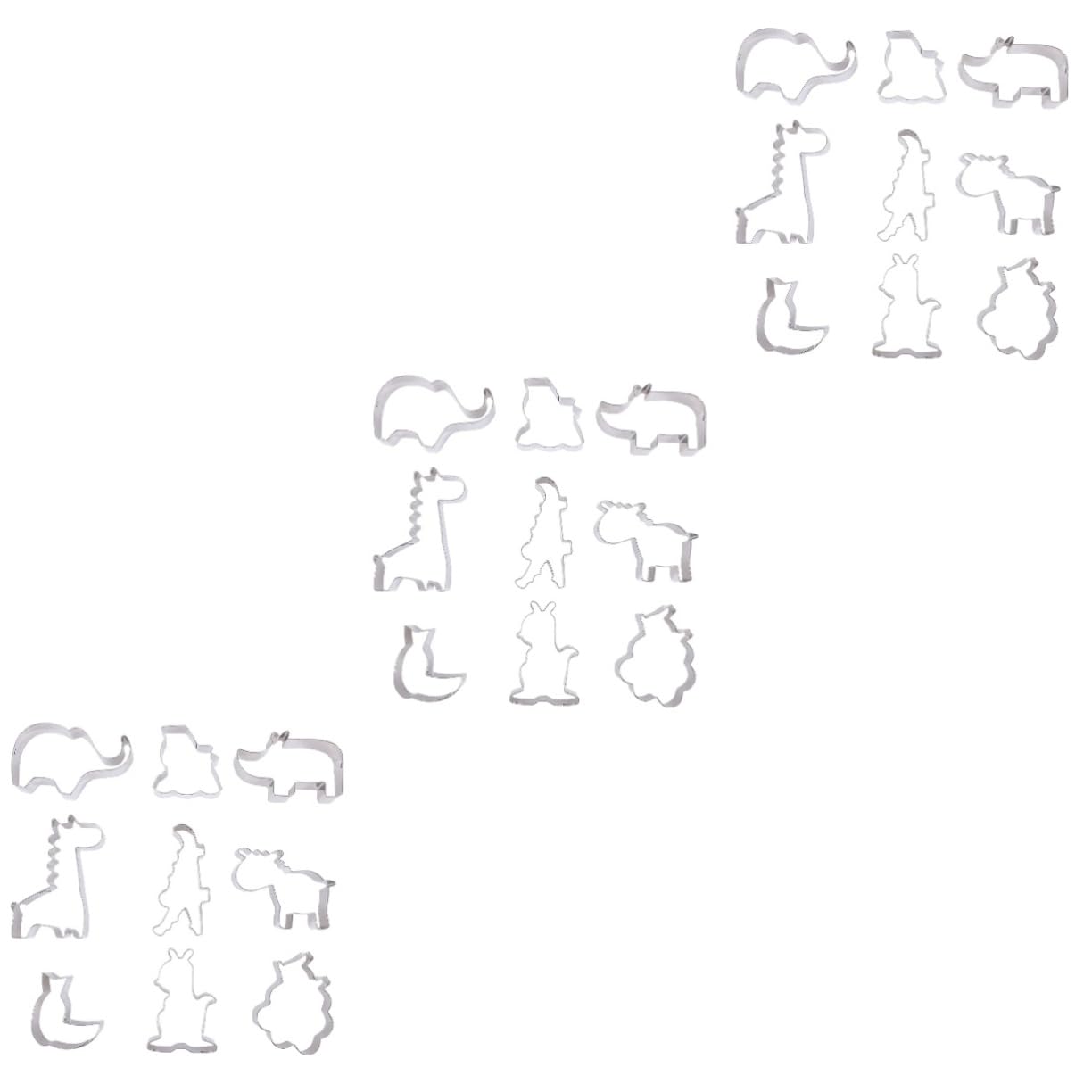 TOPBATHY 27pièces Emporte Animaux De à Biscuits Pour Décoration De Gâteaux Et Pâtisseries Outils De Pâtisserie Pour Et Événements