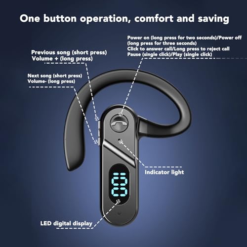 Keenso Headset manos libres auricular in-ear inalámbrico miniatura 2