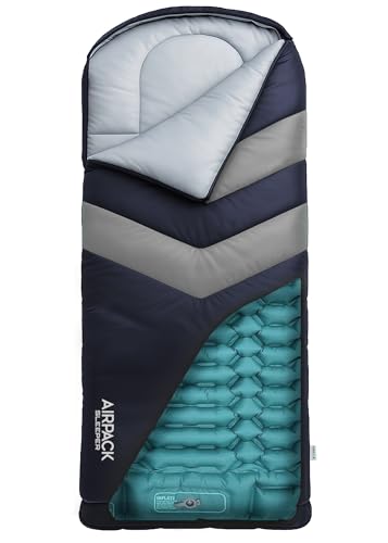 RANGLAND All-in-One Sleeping Bag with Pad