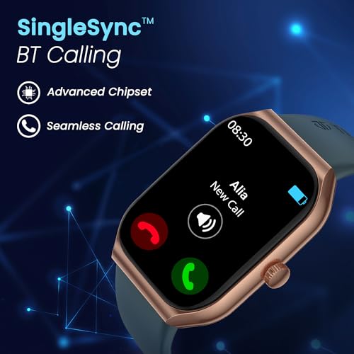 Image of Titan Smart 3 Premium Smart Watch|1.96 inch Super AMOLED Display with 410x502 Pixel Resolution|SingleSync BT Calling|NitroFast Charging|110+ Sports Modes|200+ Watchfaces|Upto 7 Day Battery