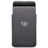 BlackBerry ACC-49282-301 RIM Microfiber Pocket for BlackBerry BB10 - Retail Packaging - Grey