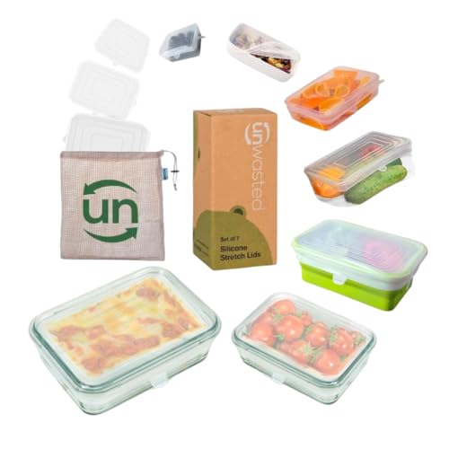 Seal the Deal: Transform Your Food Storage Game with Unwasted Silicone Lids!
