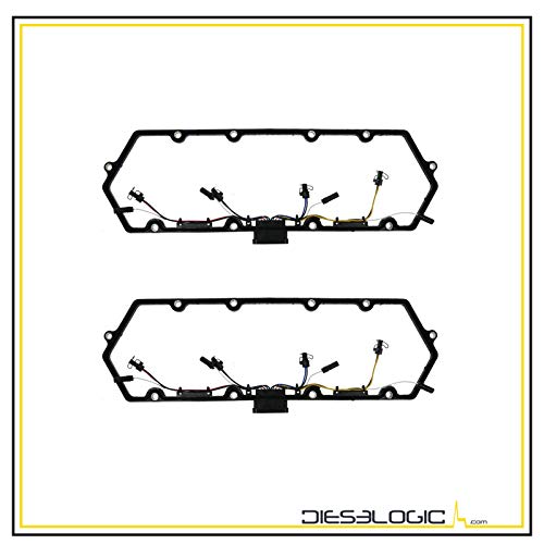 Valve Cover Gasket Kit | Harness, Glow Plug Controller & Glow Plug Set Included | For Ford 1998-2003 7.3L Powerstroke #TOP1