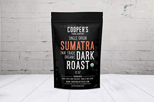 Café Orgánico Tostado Oscuro Sumatra y Kenya AA en Grano miniatura 2