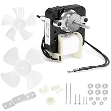 Criditpid EP670 SM670 Universal Utility Motor Kit Replaces 250340, 250355, 90970, 90971, EM670, 653026, 33-670, C-Frame Motor 120V for Exhaust Fan, Refrigerators, Range Hood, Evaporator Fan Motor