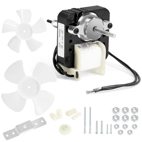 Criditpid EP670 SM670 Universal Utility Motor Kit Replaces 250340, 250355, 90970, 90971, EM670, 653026, 33-670, C-Frame Motor 120V for Exhaust Fan, Refrigerators, Range Hood, Evaporator Fan Motor