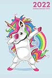  Agenda semana vista: 2 páginas = 1 semana  calendario semanal planificador  agenda 12 meses  Práctico, útil Unicornio  Regalo mujer , chica , familia y amigos