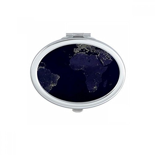 Miroir compact Terre illustration spatiale de qualité pour maquillage - 2