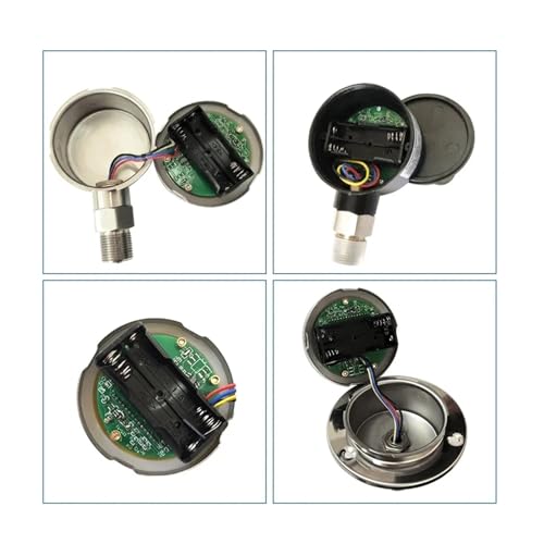 Pressostat et manomètre numérique basse pression 0-0.4Mpa axial - 4