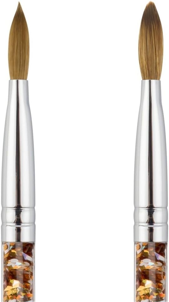 Manicure Crystal Carved Brush Tool Fill Oil Liquid Quicksand Nylon Painted Pen Crystal Nail