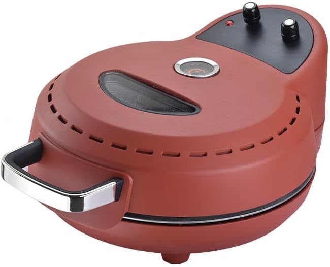 Electric Pizza Oven and Pancake Maker Household Chapati Roaster and Flapjack Broiler-1200W 12 Inch