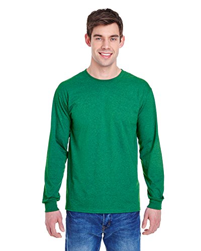 Image of Fruit of the Loom Adult Heavy Cotton HD Long-Sleeve T-Shirt