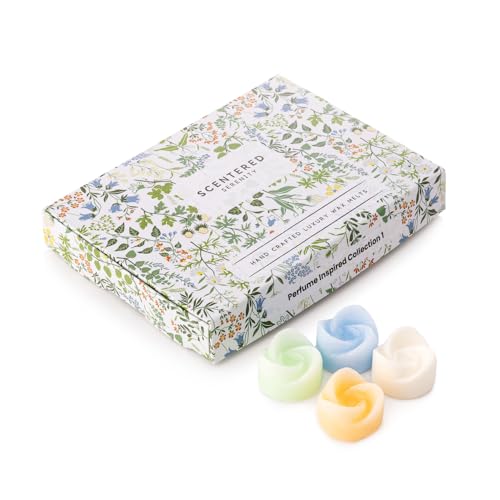 Juego de regalo de lujo de cera derretida aromática ideal para aniversarios y hogar 6