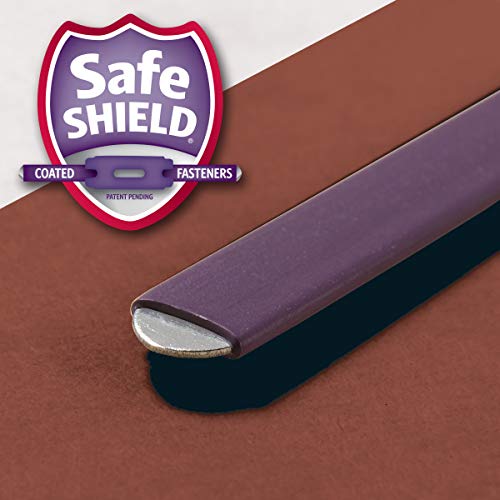 Smead-Pressboard-Classification-File-Folder-with-SafeSHIELD-Fasteners-1-Divider-2-Expansion-Legal-Size-Red-10-per-Box-18775