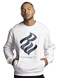  Rocawear Herren Sweatshirt Crewneck RWCN012WHT White Weiß, Größe:S