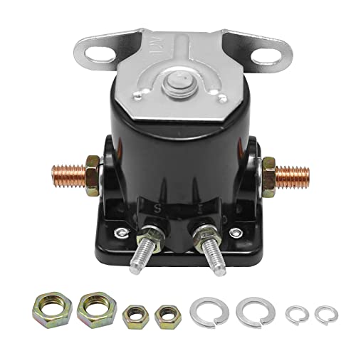 UOIENRT B-6A-11450A Relé de solenoide de arranque pesado 12V para reemplazo en American Motors Jeep Ford Lincoln miniatura 2