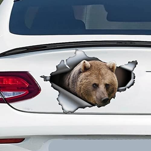 FASTLATE 2 PCS Grizzly Car -Aufkleber, Grizzly -Magnet, Braunbär -Aufkleber, Grizzly -Aufkleber FASTLATE 2 PCS Grizzly Car -Aufkleber, Grizzly -Magnet, Braunbär -Aufkleber, Grizzly -Aufkleber
