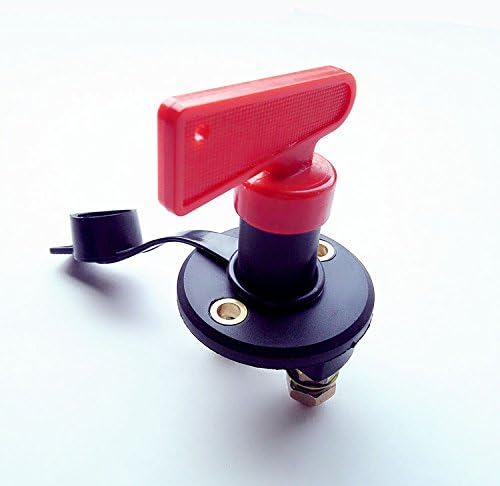 XIAMEN OCEANGATE 12 Volt 500 Amp Battery Isolator Disconnect Cut OFF Power Kill Switch for Marine Car Boat Rv ATV Vehicles