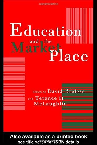 Education And The Market Place