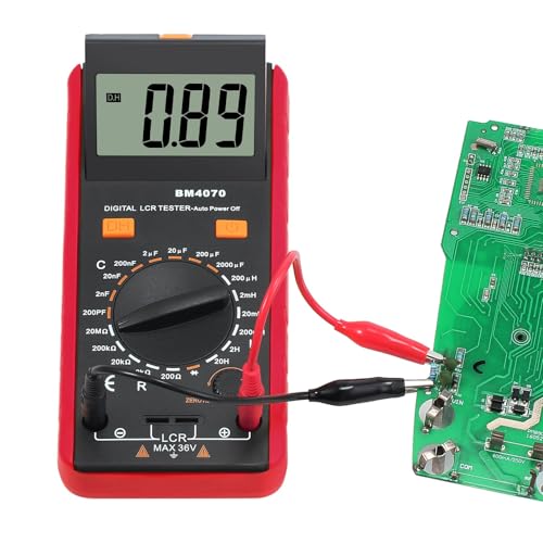 LCR mètre testeur de capacité résistance CAMWAY avec écran LCD et fonction autodécharge - 6