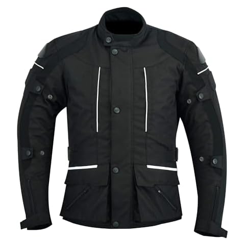 Sterling Sports Waterproof Motorcycle Jacket for All Seasons Cover