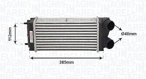 MAGNETI MARELLI 351319205090 Ladeluftkühler LLK Turbokühler Kühler