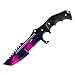 CIMA Huntsman CS:GO Knife, Multi-Color Full Tang Fixed Blade Tactical Knife, 10.8 in
