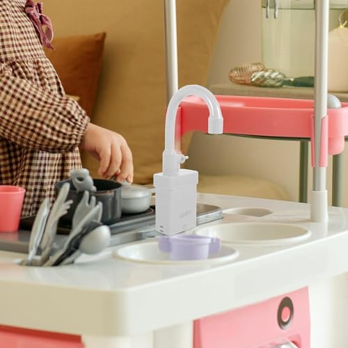 Kinder Küchenspüle Spielzeug Geschirrspüler Spielspielzeug Automatischer Wasserhahn Zubehör Künstlicher Wasserhahn Wasserhahn Modell Wasserhahn