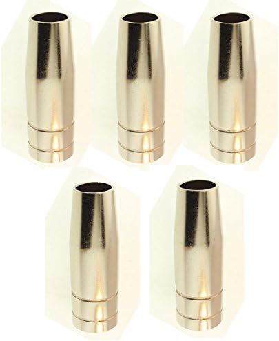 5 Pk Trafimet MC0017 (1450123) Binzel® Gas Nozzle 5/8" (24CT-62-S) MiC