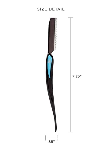 Miniatura 6 de Cricket Stylist Xpressions - Maquinilla de afeitar profesional para cortar, adelgazar, texturizar, 6 cuchillas de afeitar de acero inoxidable