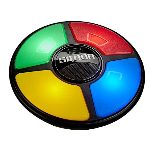 Hasbro Gaming Jogo de Memória Simon, Versão Clássica – Jogo da Memória Infantil com Sons e Luzes par