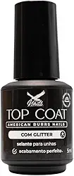 Top Coat com Glitter 5ml - American Burrs Nails
