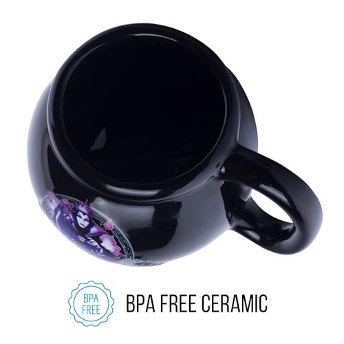 Silver Buffalo Disney Villains Snow White the Evil Queen: Fairest of Them All Don't Be Scared 3D Sculpted Ceramic Mug, 20 Ounces