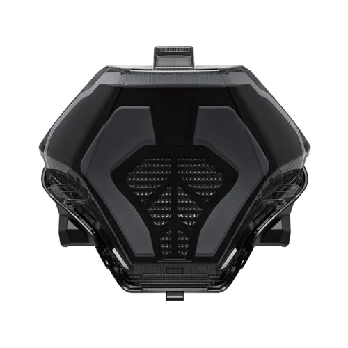 Feu arrière moto pour remplacer clignotants cassés MT-07 YZF R3 feu stop intégré Smoke
